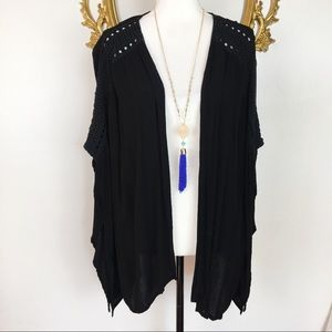 🛑Casual Studio Black Short Kimono Size S